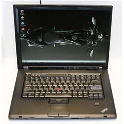 LENOVO T SERIES WIN 7 PRO LAPTOP WITH AC ADAPTOR