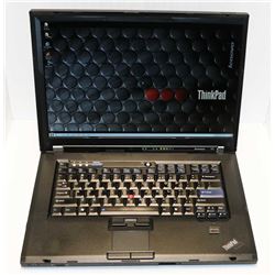 LENOVO T SERIES WIN 7 PRO LAPTOP WITH AC ADAPTOR