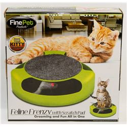 NEW FELINE FRENZY CAT TOY WITH BUILT IN SCRATCH