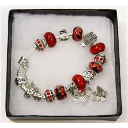 NEW! PANDORA STYLE CHARM BRACELET