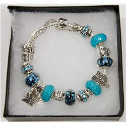 NEW! PANDORA STYLE CHARM BRACELET