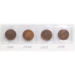 US  INDIAN HEAD PENNY COLLECTION.