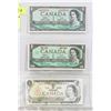 Image 1 : CANADA DOLLAR BILLS 1954  1967  1973