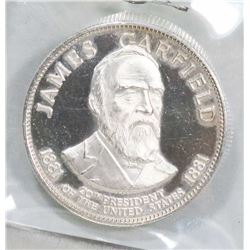 SILVER JAMES GARFIELD PRESIDENTIAL