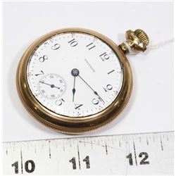1913 WALTHAM POCKET WATCH 15 JEWEL.