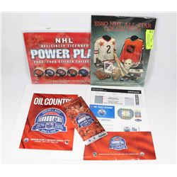 COMPLETE SET OF 53 ESSO ALL-STAR PLAYER STICKERS