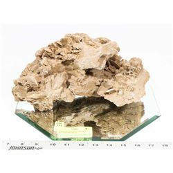LARGE DESERT ROSE CRYSTAL CLUSTER SPECIMEN.