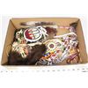 Image 1 : BOX W/VARIETY OF NATIVE BEADED