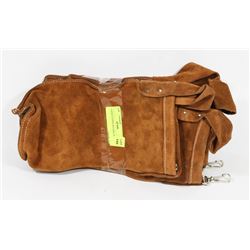 5 NEW LEATHER WELDING POUCHES
