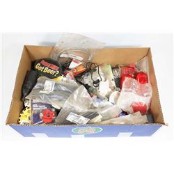 BOX FULL OF RV/TRAILER WIRING, LIGHTS &
