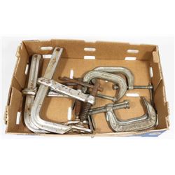 FLAT W/ 2 HEAVY DUTY SLIDE CLAMPS AND