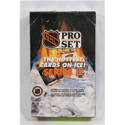 1990 PRO SET HOCKEY SERIES 2 FACTORY SEALED BOX