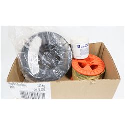 BOX W/NEW 8 INCH SPOOL, 5 KG, - BLUESHIELD