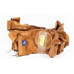 5 NEW LEATHER WELDING POUCHES