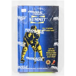 1996-97 PINNACLE SUMMIT HOCKEY FACTORY SEALED BOX