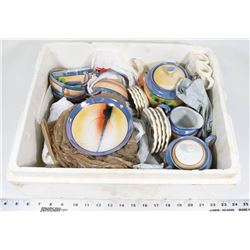 VINATGE JAPANESE TEA SET AND EXTRAS