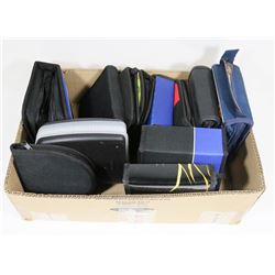 BOX W/12 CD/DVD PORTABLE STORAGE CASES -