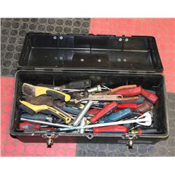 BLACK BENCH MASTER TOOLBOX FULL OF