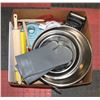 Image 1 : BOX W/BAKING ACCESSORIES INCL. 5   S.S.