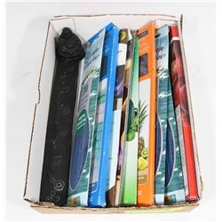 BOX W/BLACK BUDDHA INCENSE STICK BURNER