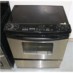 KITCHEN AID FLAT TOP STOVE. 31"X25"X36".