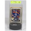 Image 1 : LEON DRAISAITL ROOKIE CARD AND PUCK HOLDER.