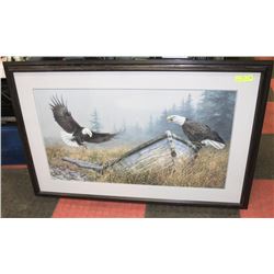 THE LOST COAST BY JORGE MAYOL FRAMED NUMBERED