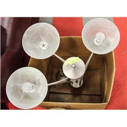 3 LIGHT WIRED IN CHANDELIER.