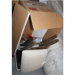 2 BOXES OF UNASSEMBLED SIDE CHAIRS AS IS