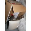 Image 1 : 2 BOXES OF UNASSEMBLED SIDE CHAIRS AS IS