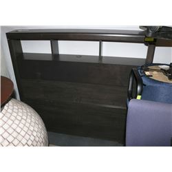 DOUBLE SIZE BOOKSHELF HEADBOARD AS IS