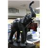 Image 1 : TALL HANDMADE REAL LEATHER ELEPHANT