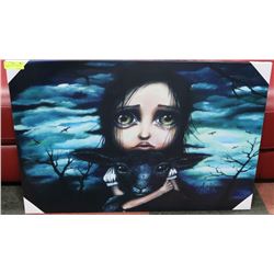 ANGELINA WRONA "CLARICE" ON CANVAS