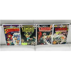 FOUR KIRBY COMICS FROM THE 1970'S