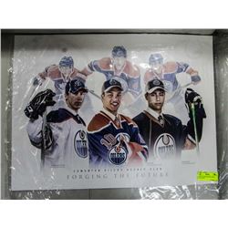 OILER'S 1ST ROUND NHL ENTRY DRAFT PRINT -