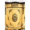 Image 3 : LOUIS XIV STYLE SIDEBOARD WITH GREEN MARBLE TOP