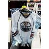 Image 1 : AUTOGRAPHED OILERS JERSEY SIZE XL SHELDON SOURAY