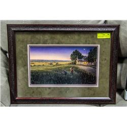 FIREFLIES FRAMED NUMBERED AND SIGNED PICTURE