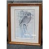 Image 1 : PAUL HARPLEY "HAWK OWL" FRAMED MATTED SIGNED