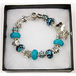NEW! PANDORA STYLE CHARM BRACELET - ON CHOICE