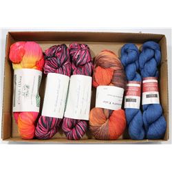 MERINO WOOL BLENDS FLAT OF YARN