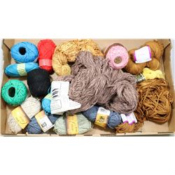 LARGE FLAT ASSORTED YARN
