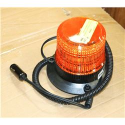 ORANGE MAGNETIC VEHICLE SAFETY WARNING LIGHT.