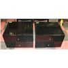 Image 1 : PAIR OF SHOWHOME LOW PROFILE NIGHT STANDS
