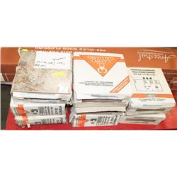 LOT OF 7 BOXES ITALIAN TILE AND 1 PARTIAL BOX