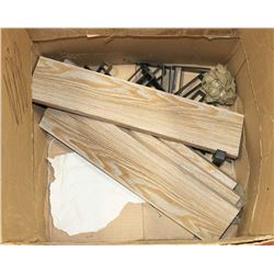 SHOWHOME GROUP OF 4 MINI WALL SHELVES