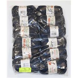LOT OF 12 PATONS KROY SOCKS CHAMRAY 50G YARN
