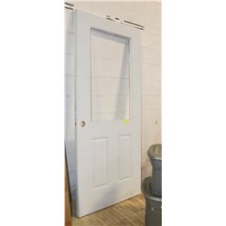 NEW EXTERIOR DOOR.
