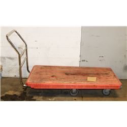 DAMAGED COMMERCIAL CART AS IS