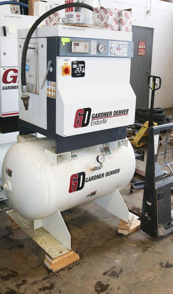 GARDNER DENVER AIR COMPRESSOR 7.5 HP Kastner Auctions